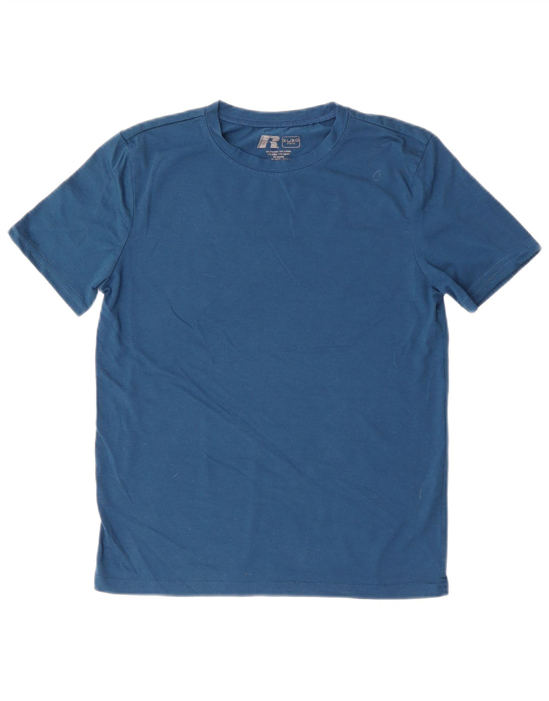 Camiseta Russell Athletic Boys Top 14-15 Anos XL Azul Poliéster