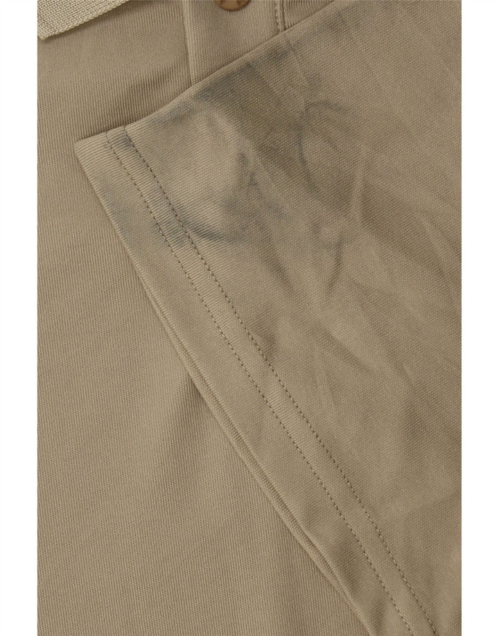 Camisa polo masculina UNDER ARMOUR poliéster bege médio