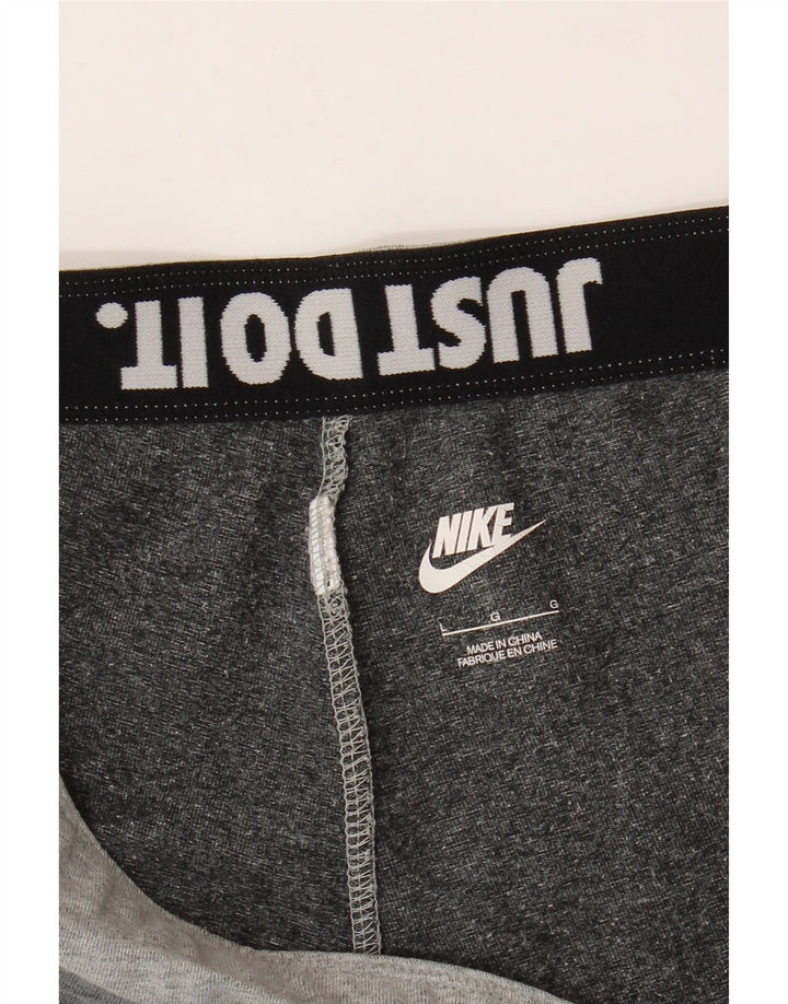 Leggings Nike Graphic Femininas UK 14 Grande Cinza