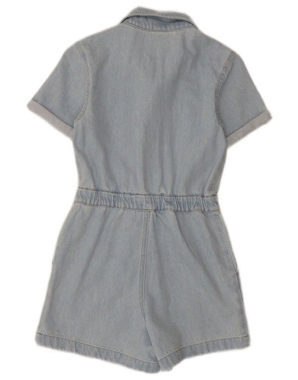 Macacão jeans feminino Gap 9-10 anos grande algodão azul