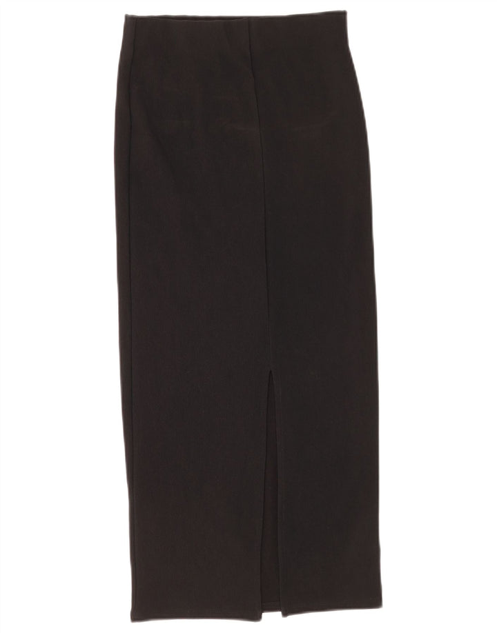 Saia midi feminina Zara pequena W26 preta