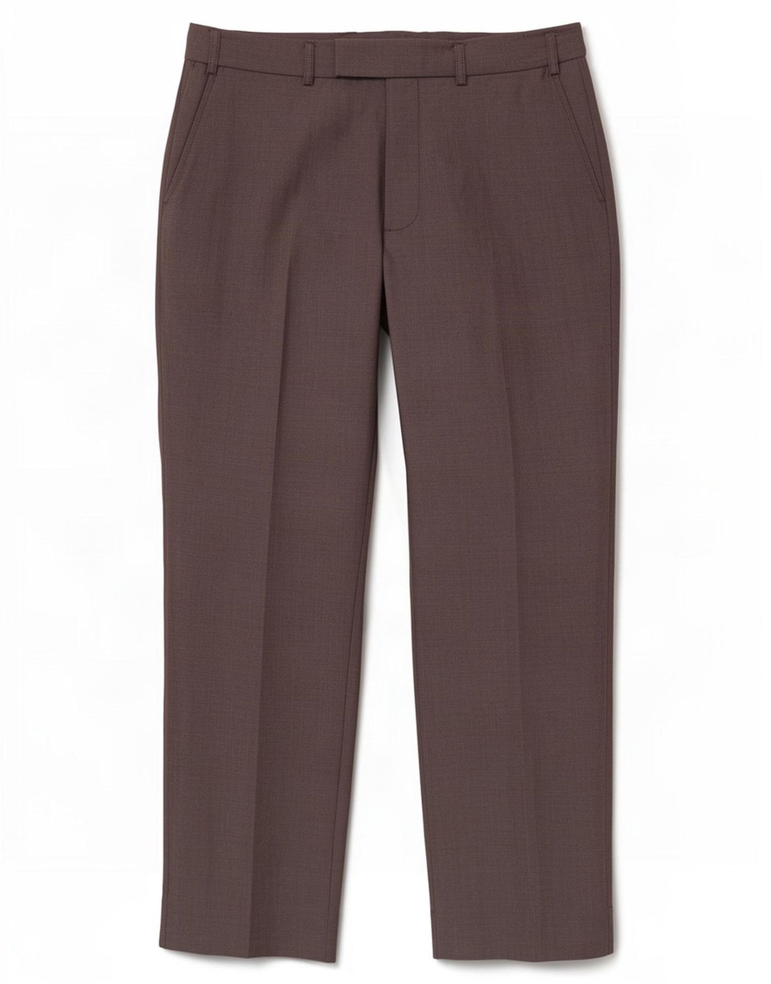 Calça masculina Marks & Spencer Autograph Straight Suit W36 L31 Lã Cinza