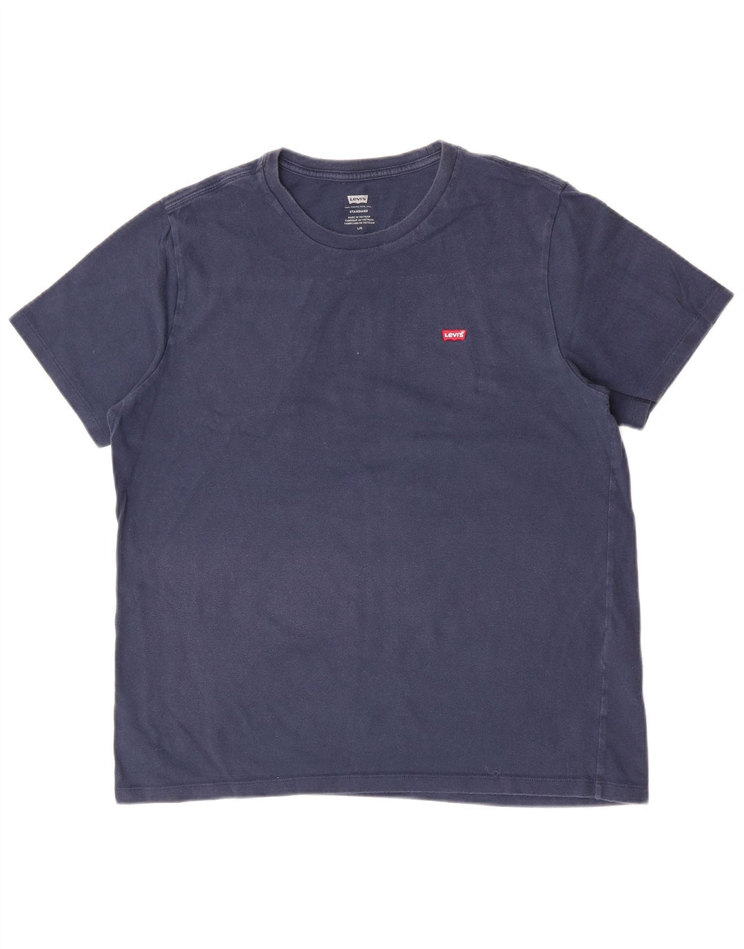 Camiseta masculina Levi's grande algodão azul marinho