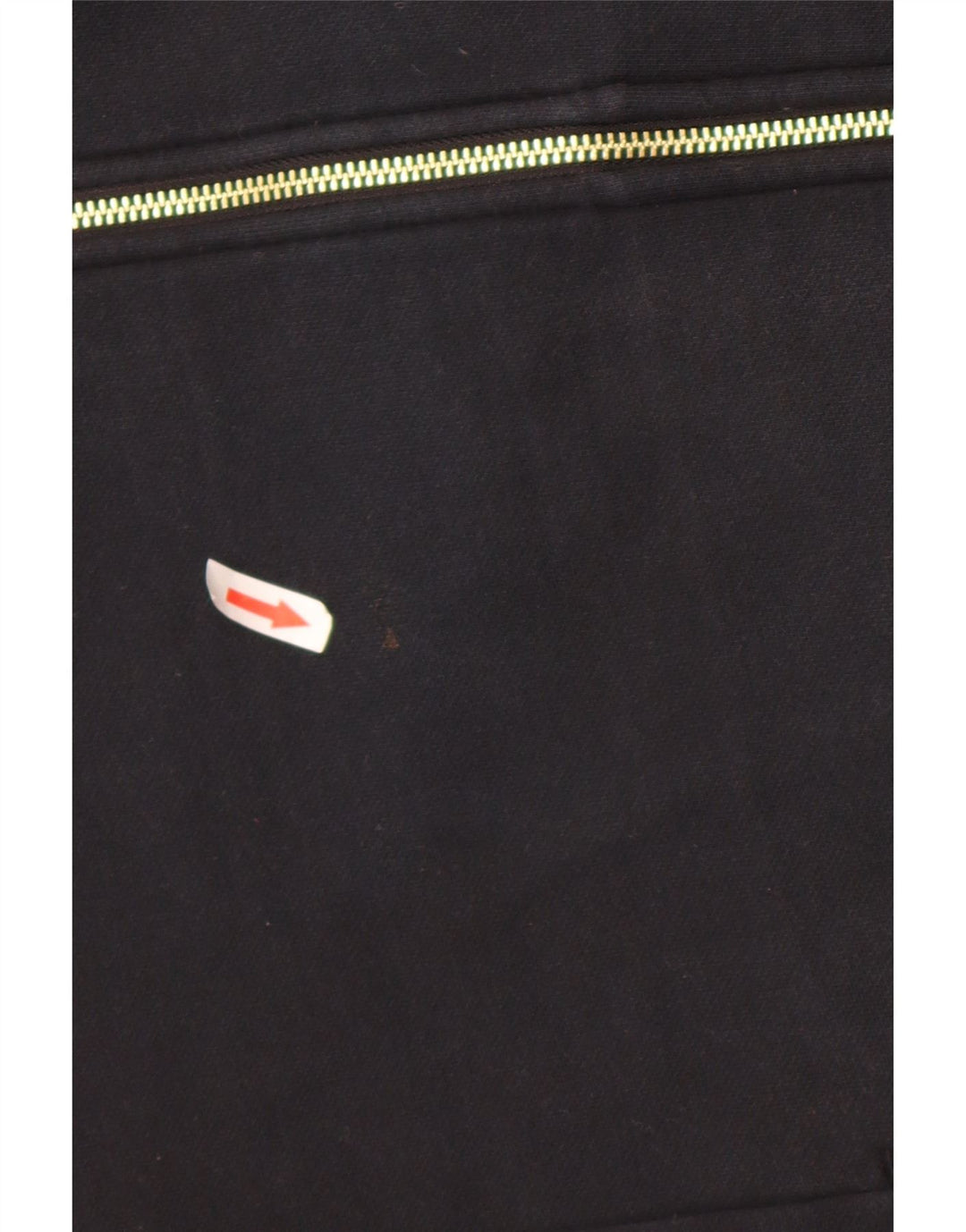 Puma Womens Tracksuit Top Jacket UK 14 Médio Algodão Preto