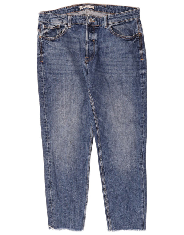 Zara Mens Slim Jeans EU 46 XL W36 L27 Azul