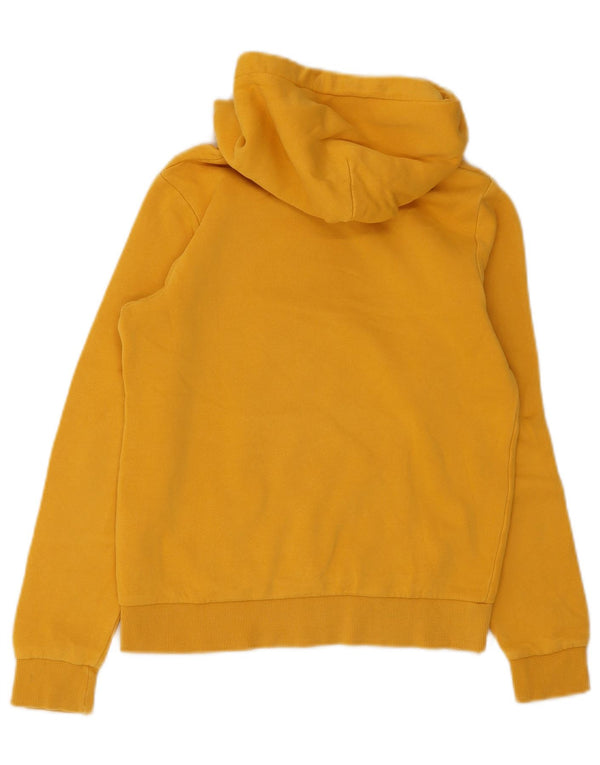 Suéter com capuz gráfico Jack & Jones Boys 11-12 anos algodão amarelo