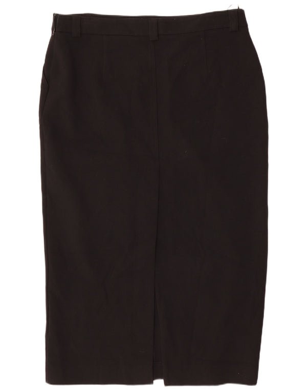 Saia lápis feminina MINT VELVET UK 18 XL W36 poliéster preto