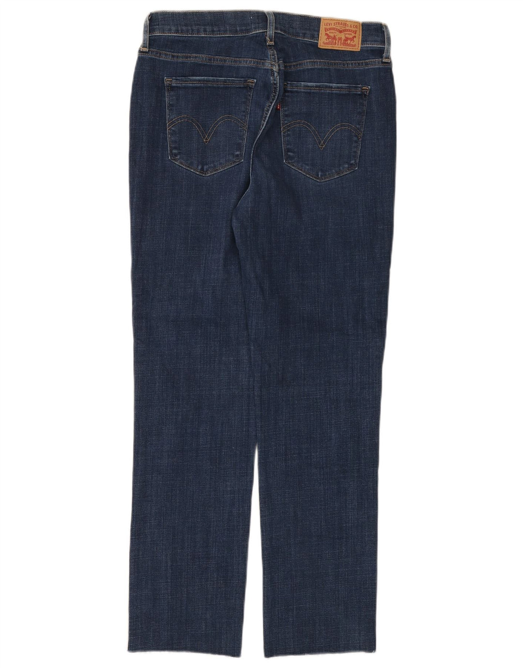 Jeans feminino Levi'S Classic Fit Straight US 6 médio W28 L27 algodão azul