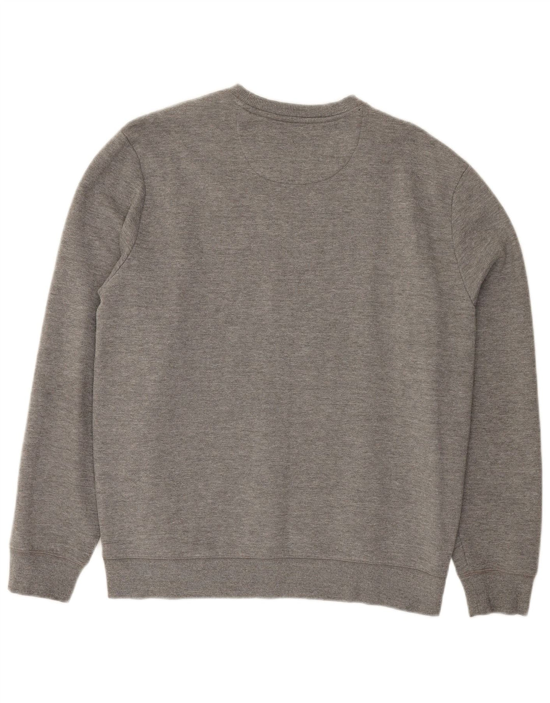 CALVIN KLEIN moletom masculino jumper grande cinza algodão clássico