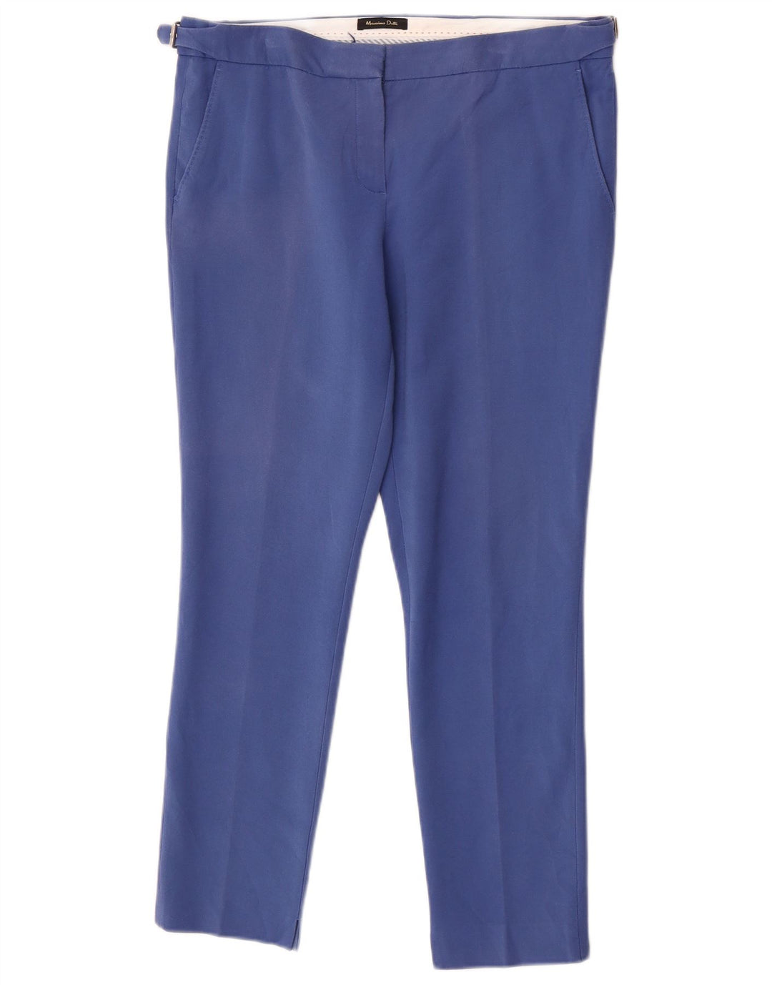 Calça Chino Slim Feminina Massimo Dutti EU 42 Grande W32 L27 Azul