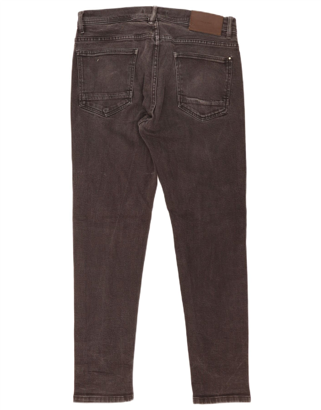 Zara Mens Slim Jeans EU 46 XL W36 L30 Preto