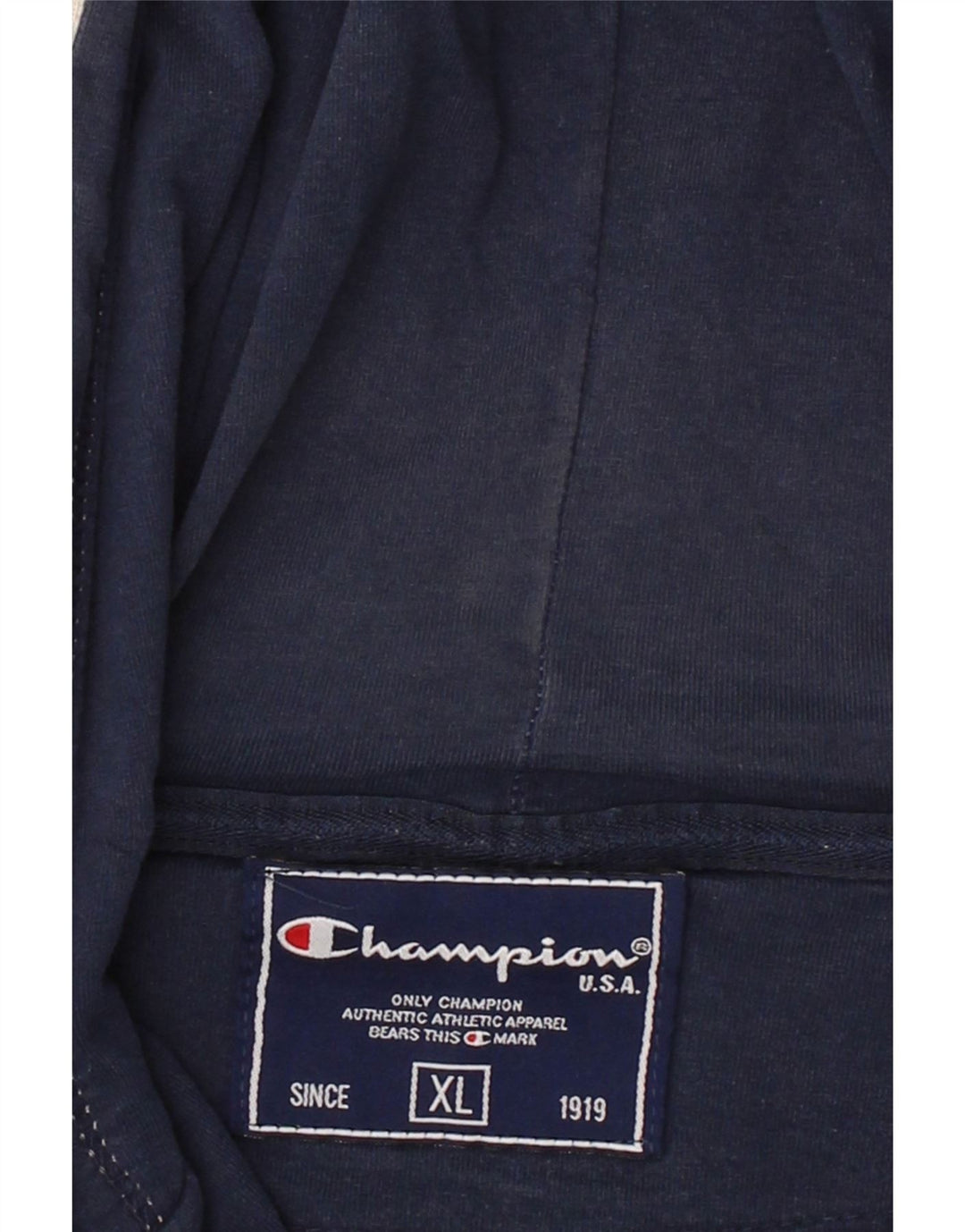 CHAMPION Suéter masculino com capuz e zíper XL cinza