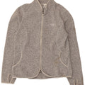 Jaqueta de treino feminina The North Face Reino Unido 14 grande cinza manchado
