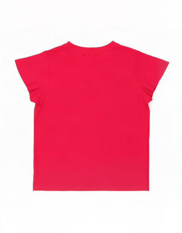 Camiseta feminina Marks & Spencer UK 16 grande viscose rosa