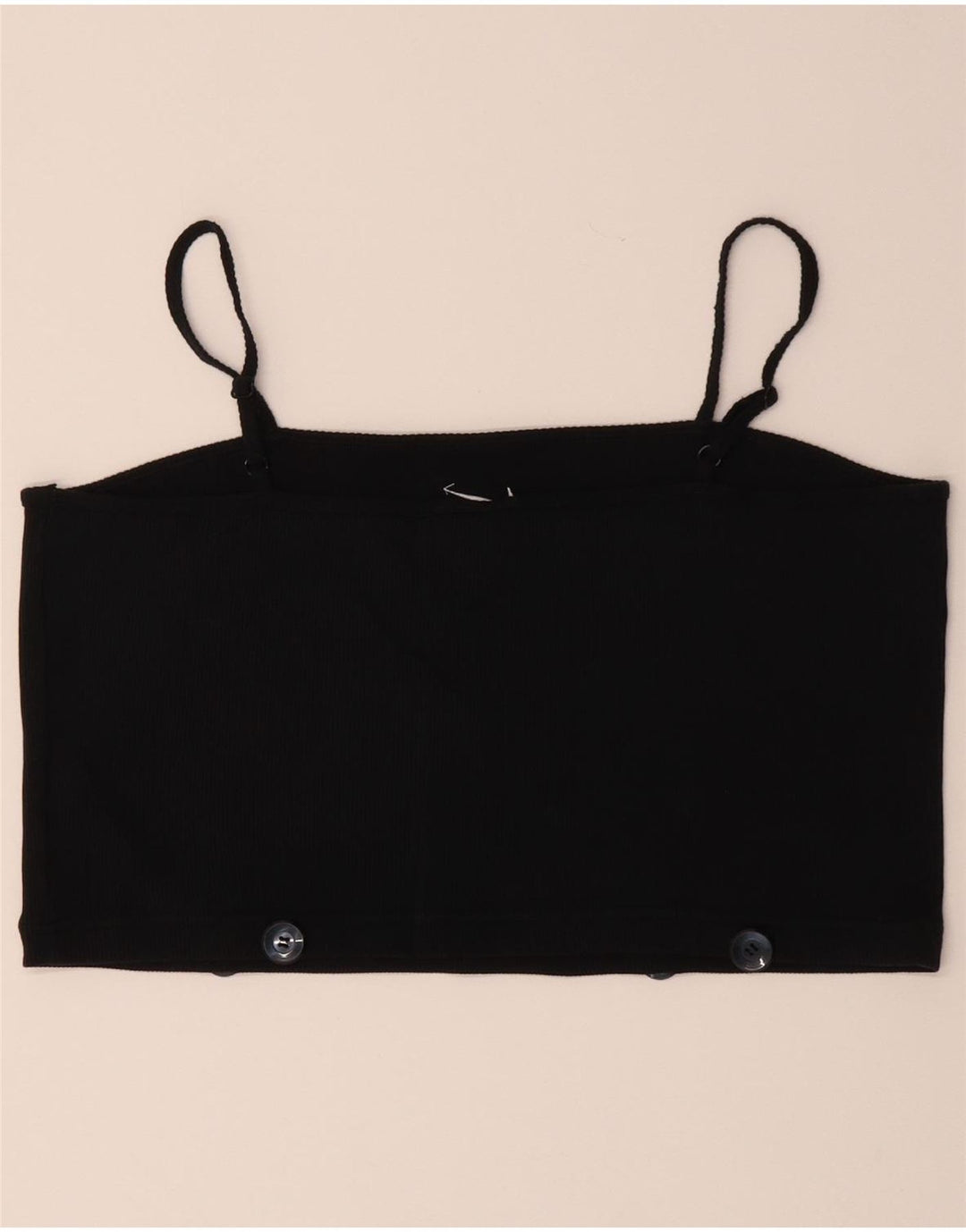 NIKE Womens Crop Cami Top UK 18 XL Black Cotton Vintage Nike and Second-Hand Nike from Messina Hembry 