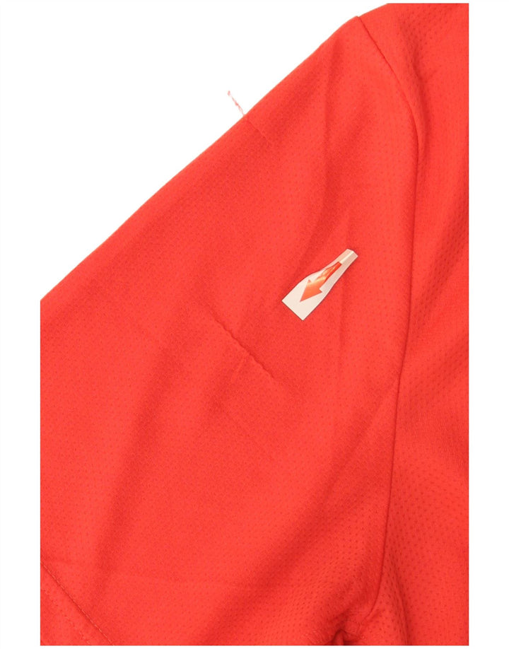Camisa polo masculina Adidas grande poliéster vermelho