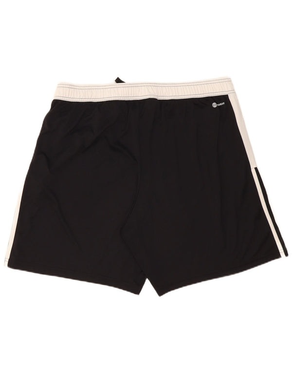 Adidas Mens Aeroready Sport Shorts 2XL Preto Colorblock Poliéster