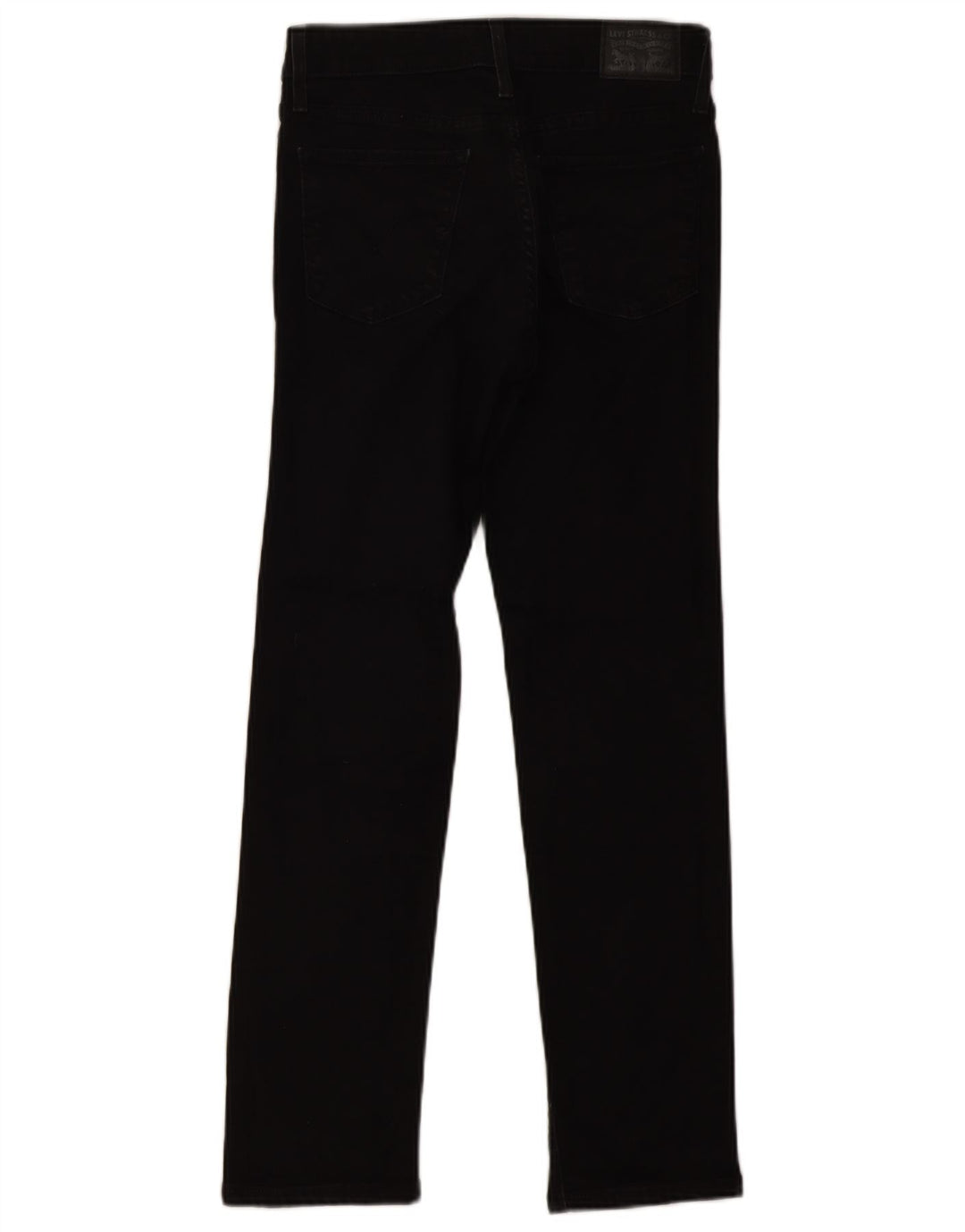 Calça jeans feminina Levi's 712 Slim W27 L28 algodão preto