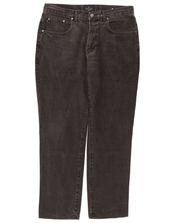 Jeans retos masculinos Trussardi W34 L29 cinza