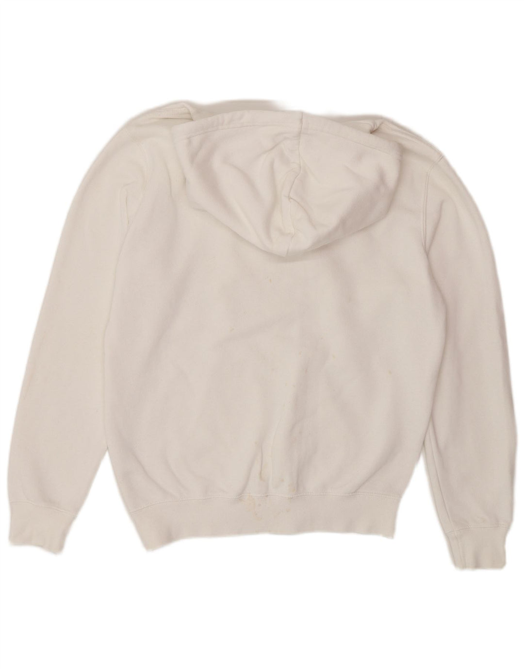 Jumper masculino com capuz Champion pequeno algodão branco