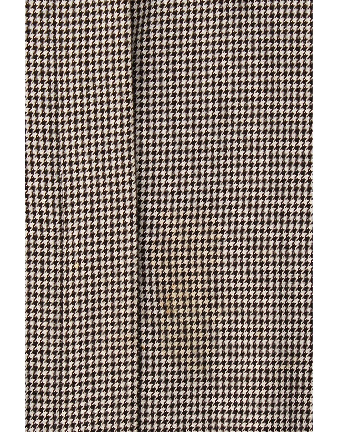 Jaqueta bomber feminina vintage UK 20 2XL poliéster preto Houndstooth