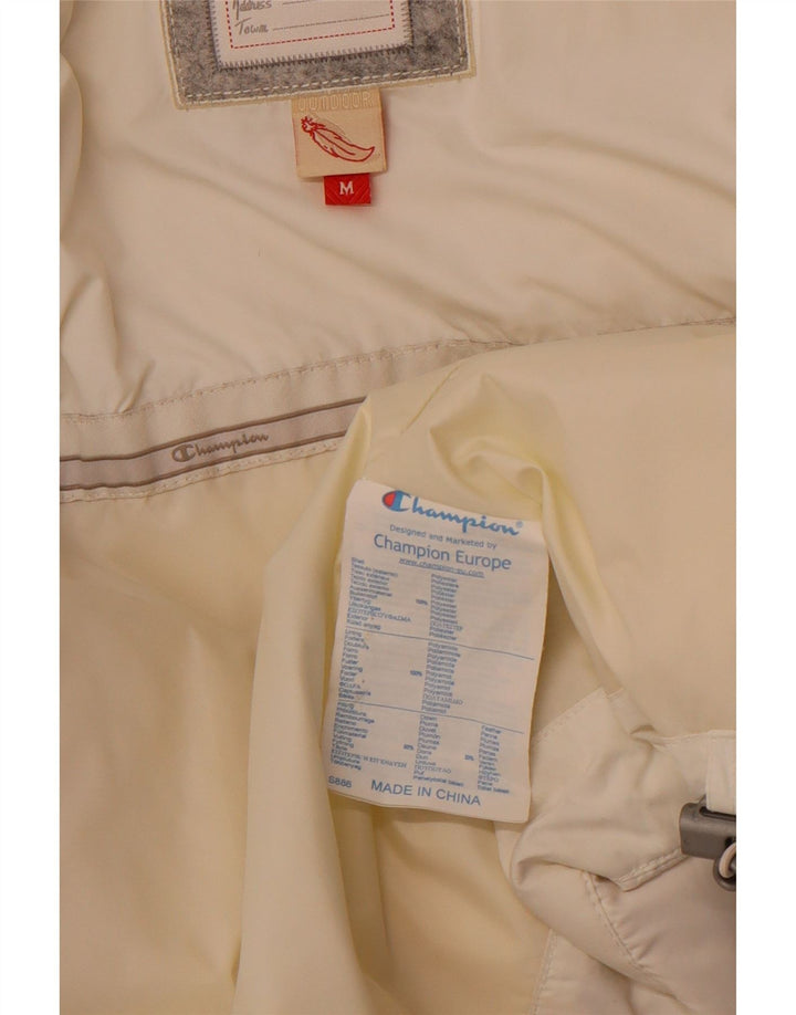 Jaqueta acolchoada feminina CHAMPION UK 14 poliéster branco médio