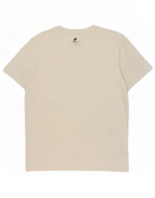 Camiseta Nike masculina gráfica top pequeno algodão branco