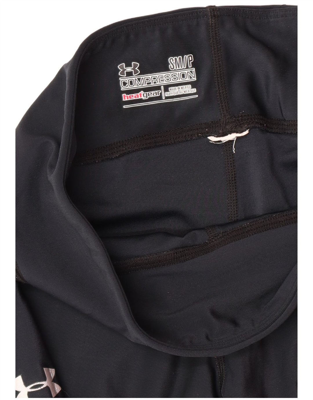 UNDER ARMOUR Calça legging feminina Heat Gear Capri Reino Unido 8 pequena azul marinho