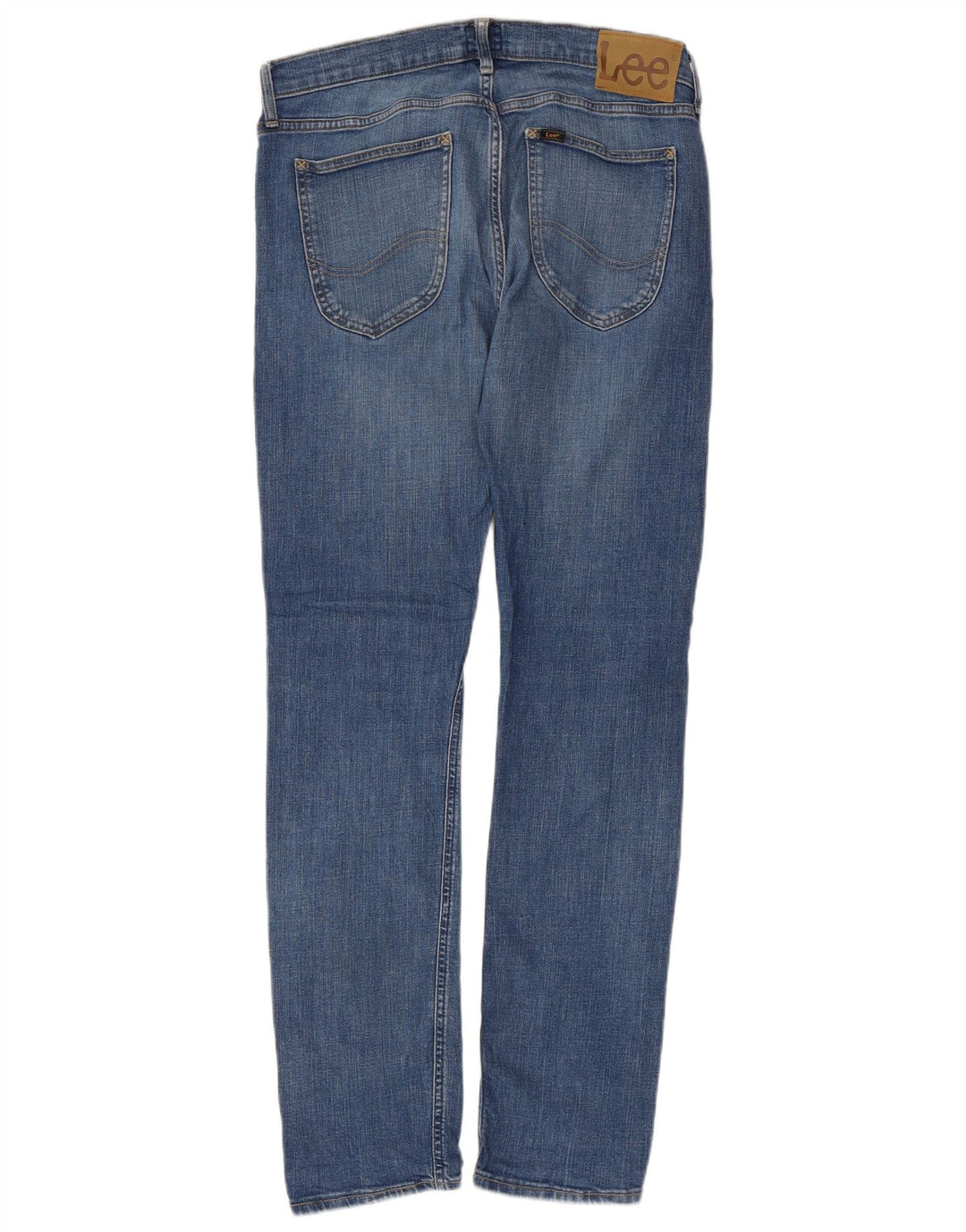 Lee Mens Luke Slim Jeans W30 L32 Azul Algodão