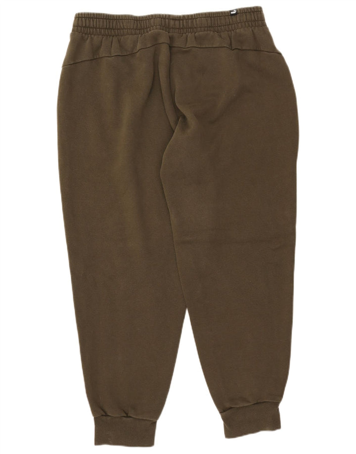 Calça de treino masculina PUMA Joggers XL algodão verde