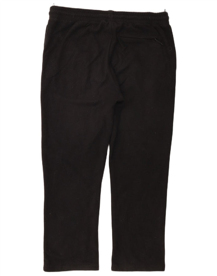 Calça esportiva masculina de lã Marks & Spencer, grande, preta, poliéster