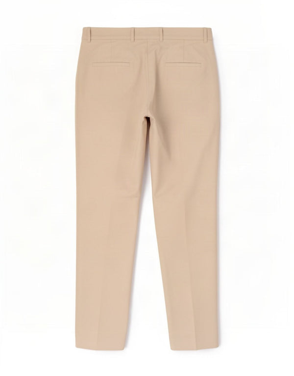 Zara Calça Chino Feminina Slim EU 40 Médio W30 L26 Branco