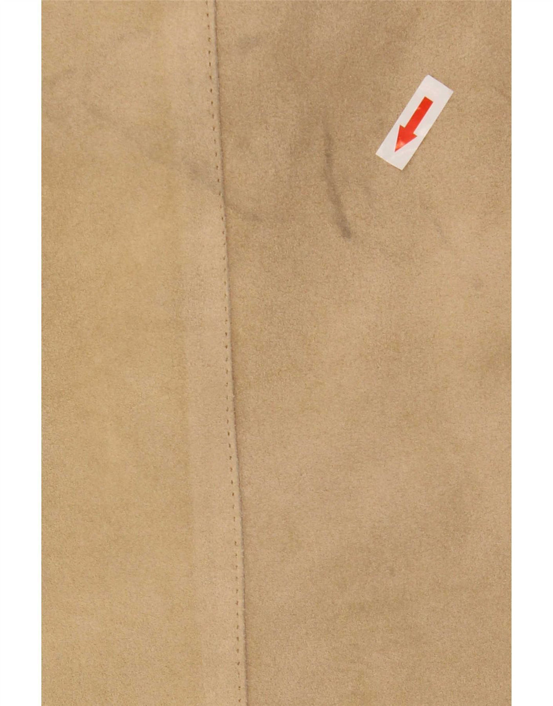 Jaqueta blazer masculina de camurça com 3 botões J.J.Scott IT 52 XL couro bege