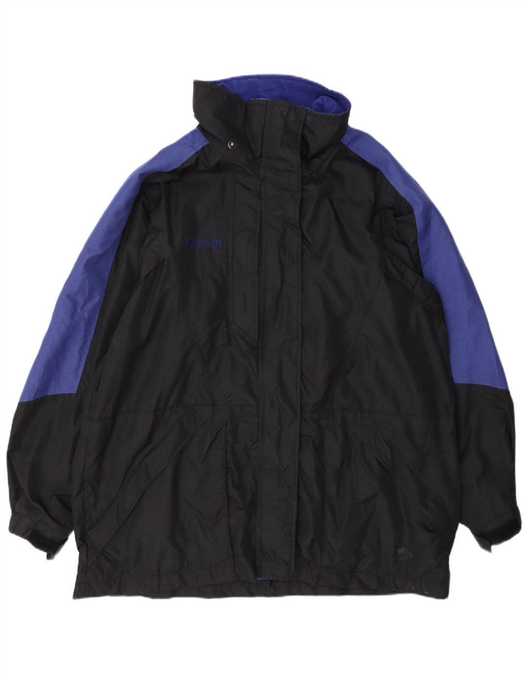 Jaqueta Columbia Feminina Graphic Rain UK 18 XL Preto Colorblock