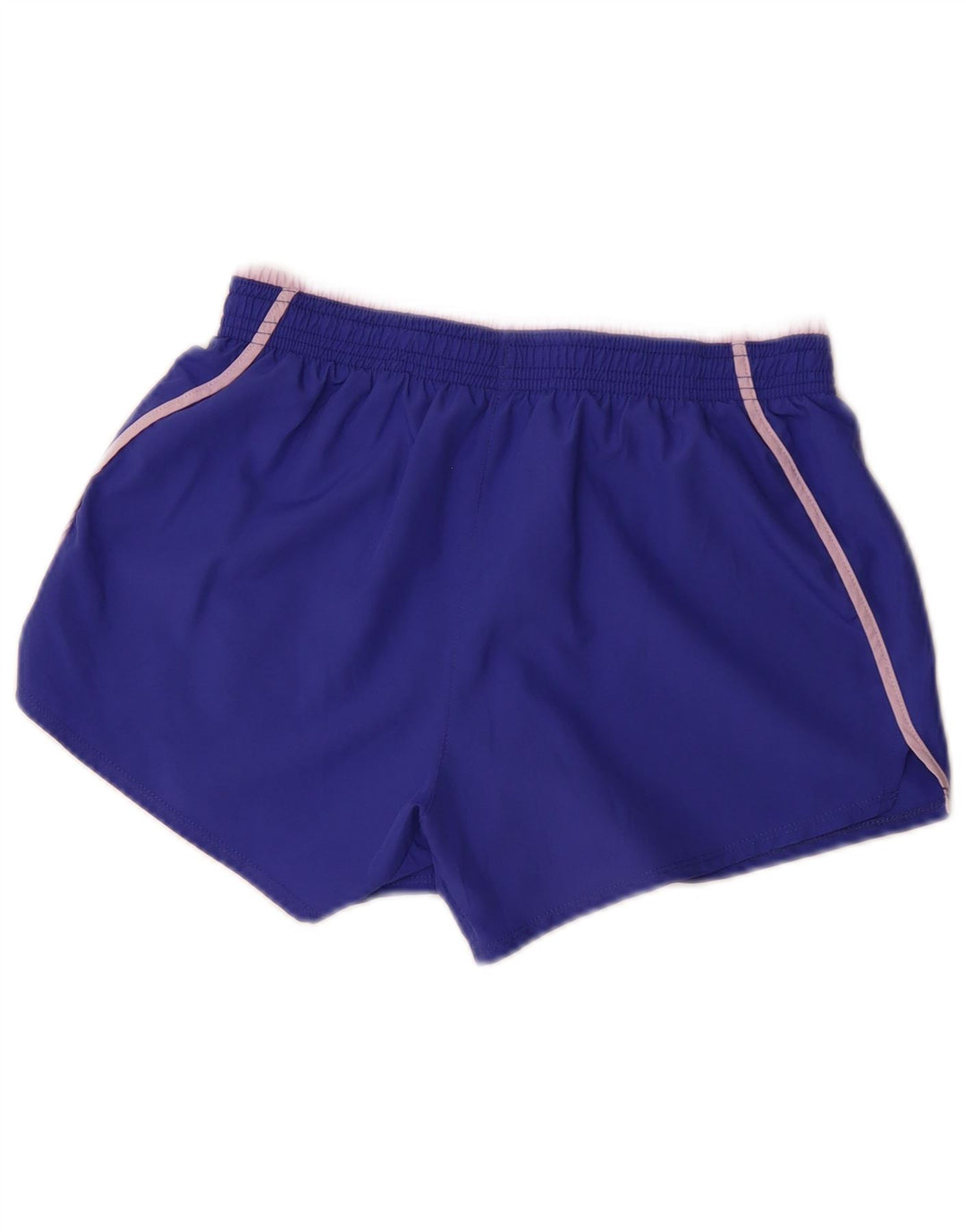 Shorts esportivos gráficos femininos NIKE Dri Fit UK 10 pequeno azul poliéster