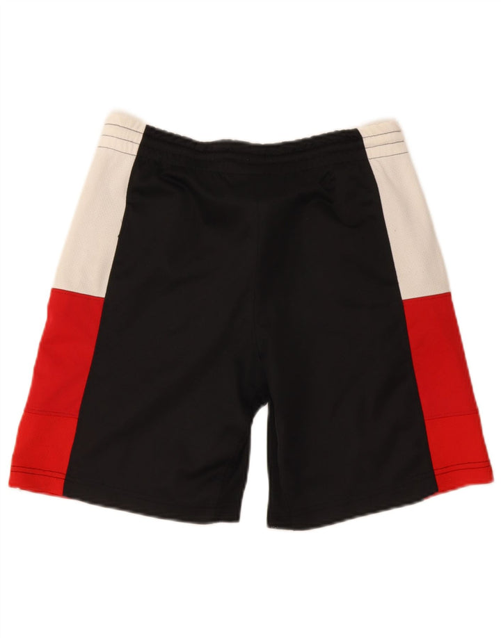 Shorts esportivos Jordan Boys 8-9 anos pequenos pretos colorblock