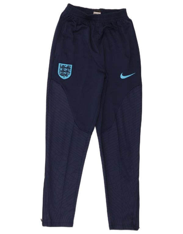 Calça de treino Nike masculina da seleção nacional de futebol da Inglaterra pequena azul marinho