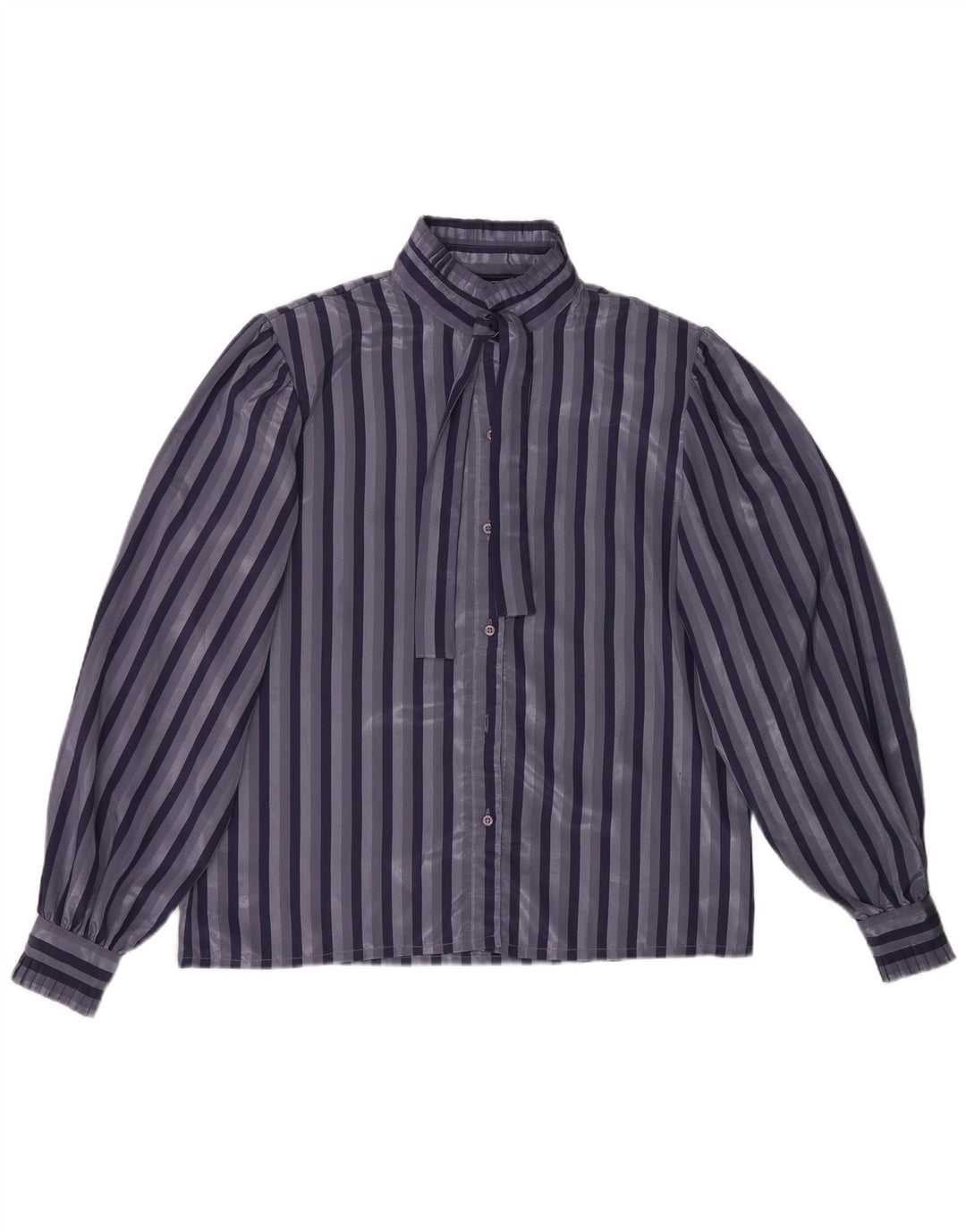 Blusa camisa feminina Jacques Vert Reino Unido 16 listrado azul grande