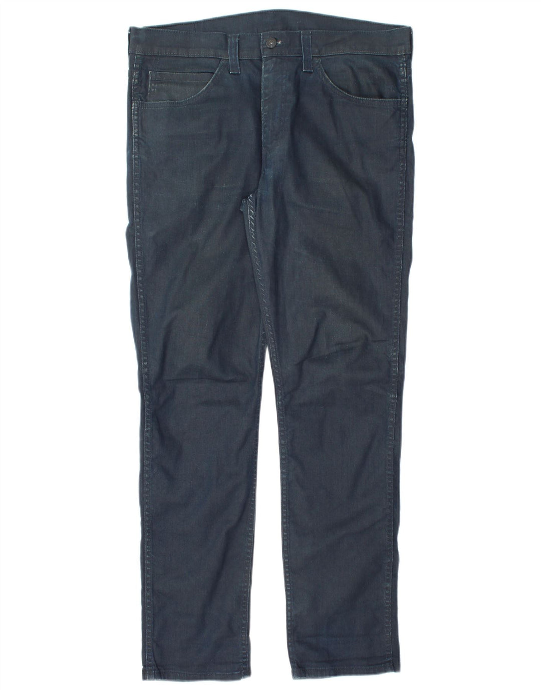 Levi's Masculino 511 Slim Jeans W34 L32 Azul Marinho Algodão