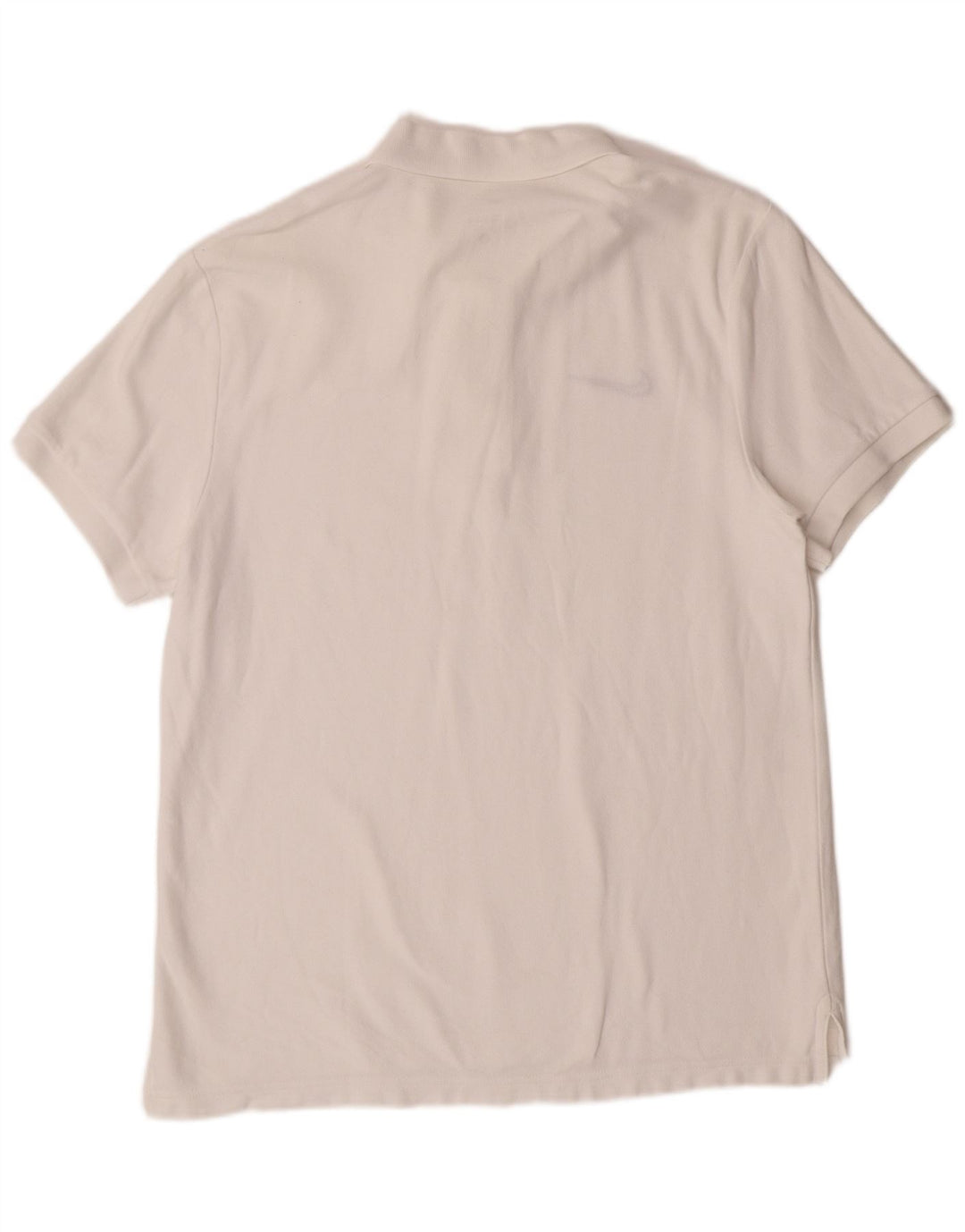 Camisa polo masculina NIKE grande branca