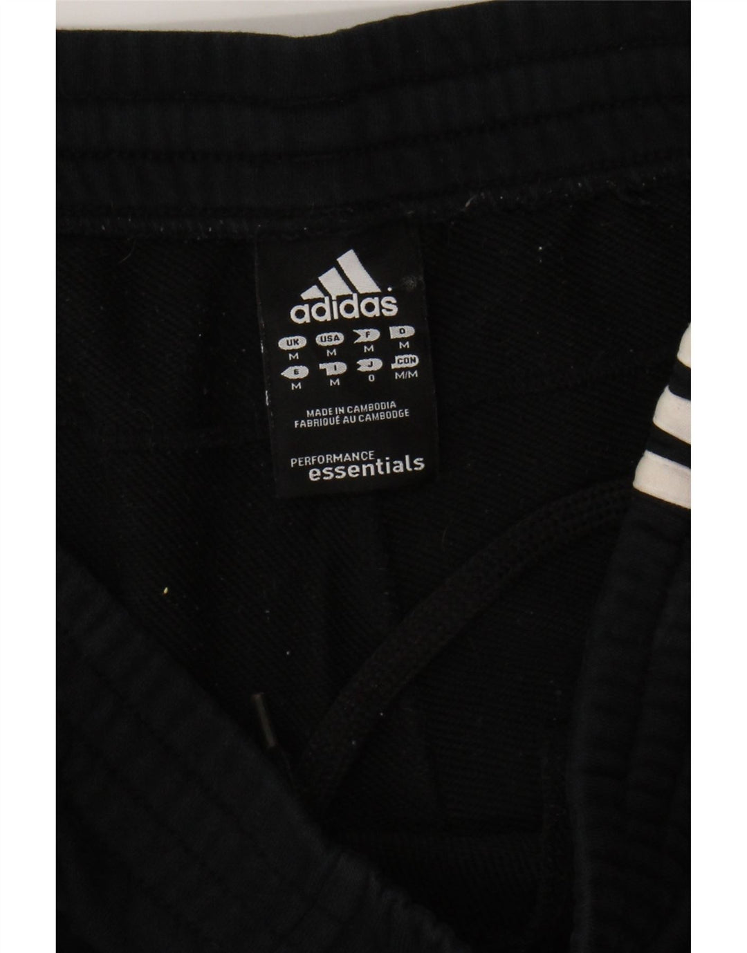 Calça Adidas Climalite Masculino Médio Algodão Preto