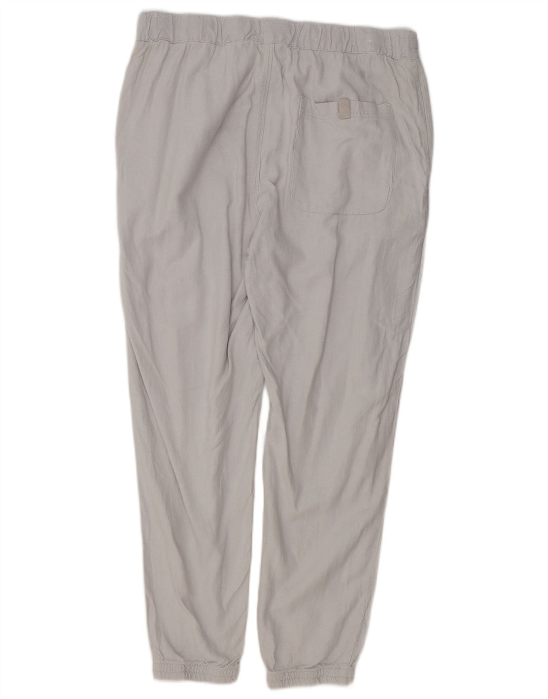 Calça jogger feminina Zara Chino grande W32 L28 cinza