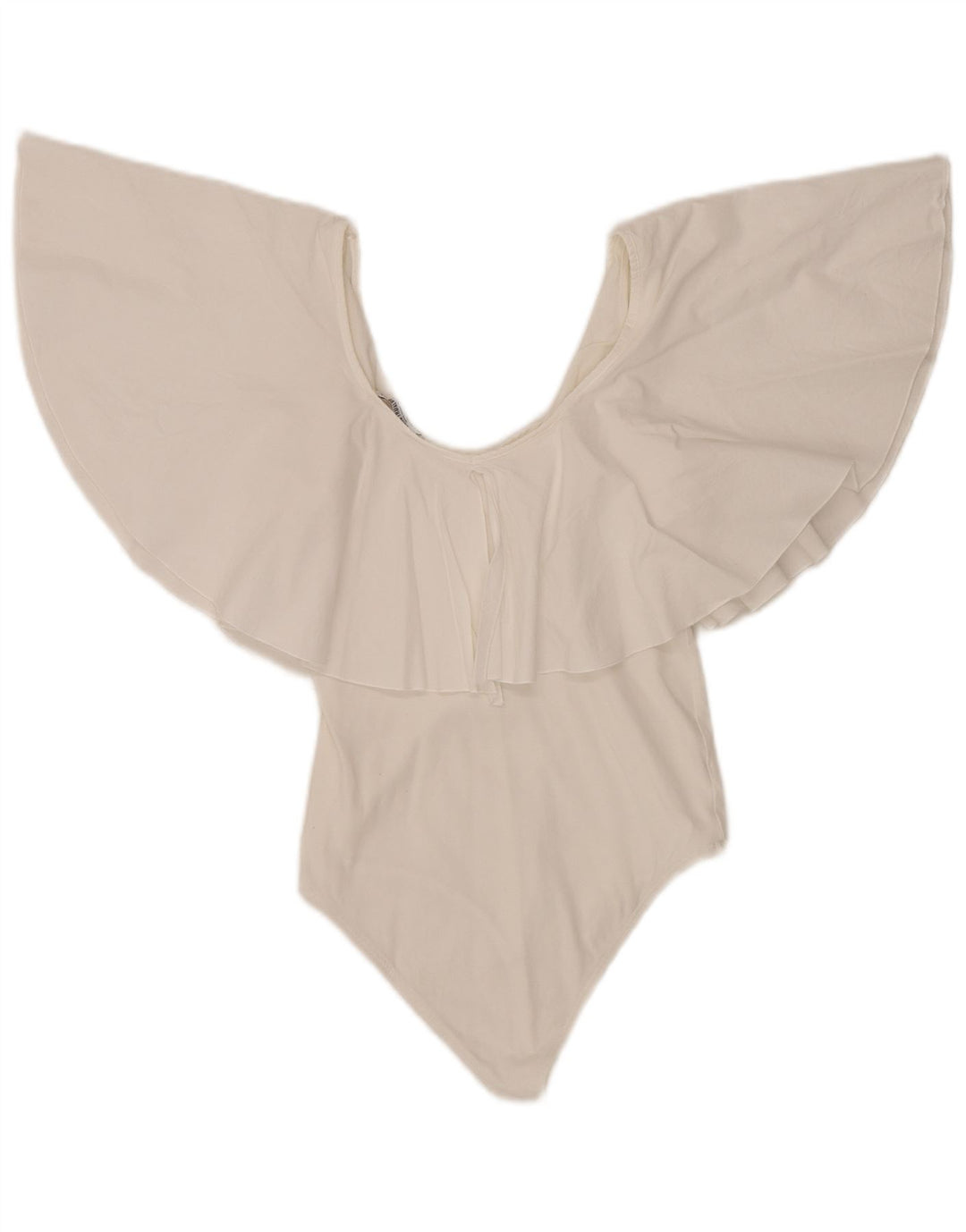 Zara Womens Swimwear UK 10 Pequeno Branco