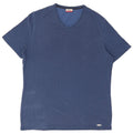 Camiseta masculina Fila Top XL azul espinha de peixe