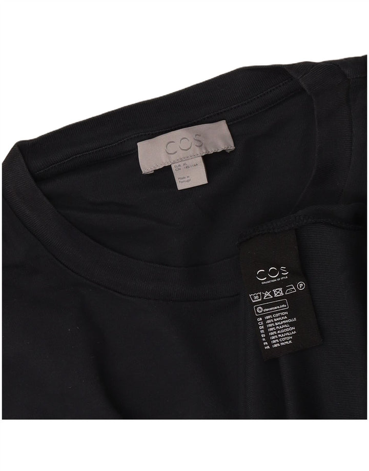 Camiseta masculina Cos Top XL algodão azul marinho