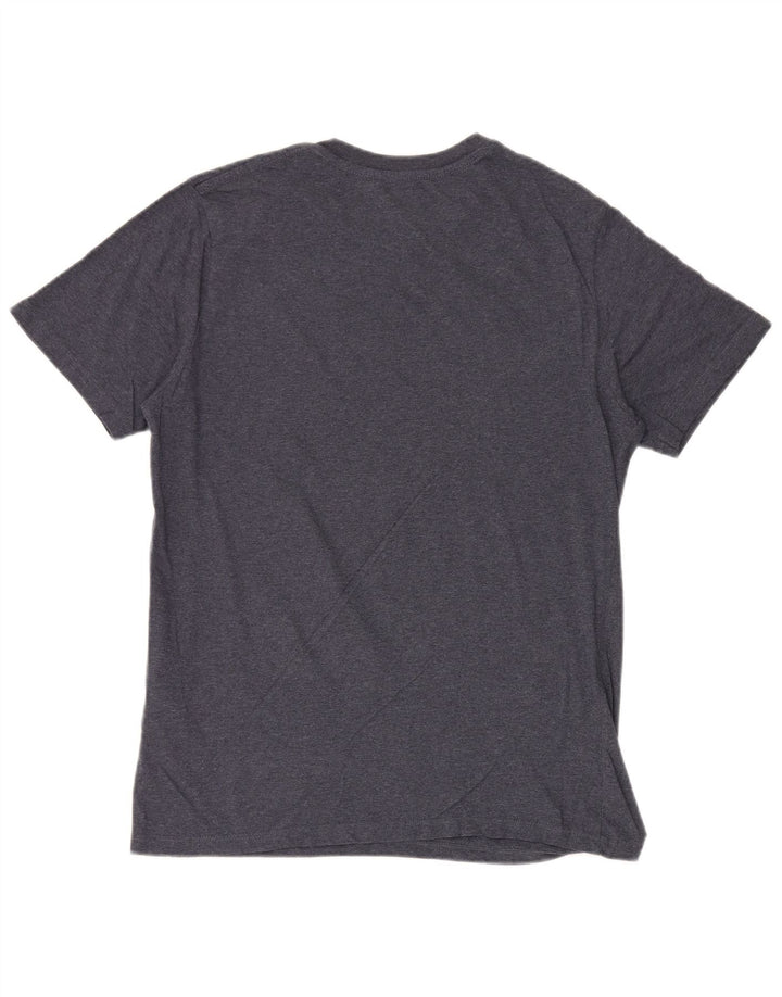 Camiseta masculina Levi's Top médio algodão manchado azul marinho
