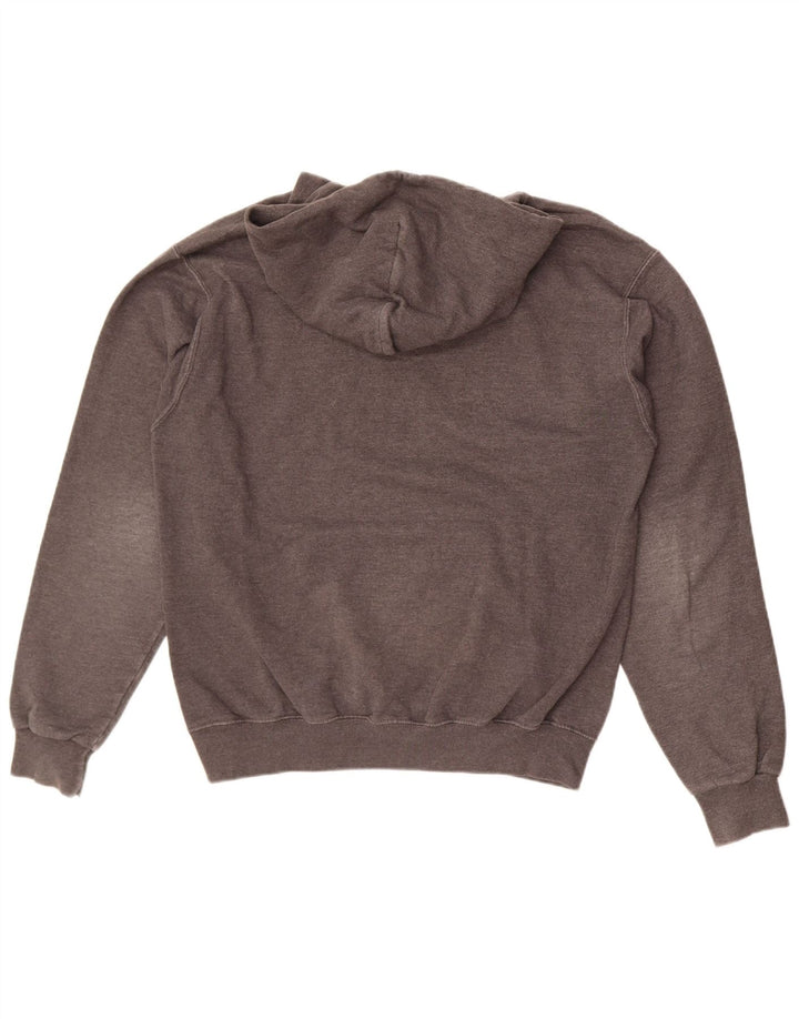 Jumper masculino com capuz gráfico Champion American University cinza médio