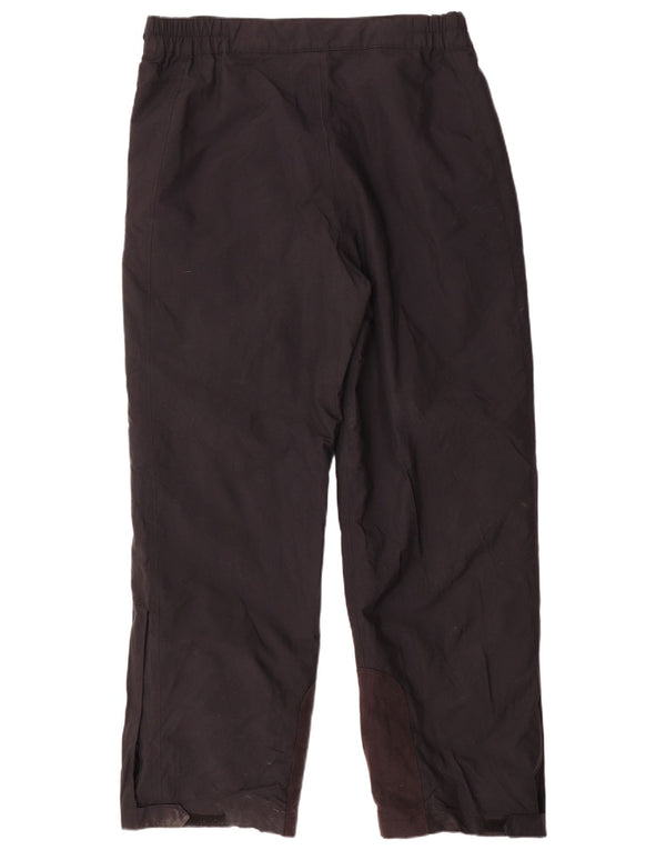 Calça corta-vento masculina Marks & Spencer grande W36 L31 poliamida preta