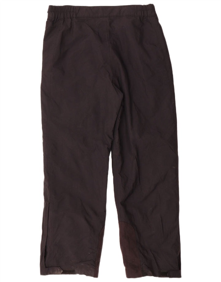 Calça corta-vento masculina Marks & Spencer grande W36 L31 poliamida preta