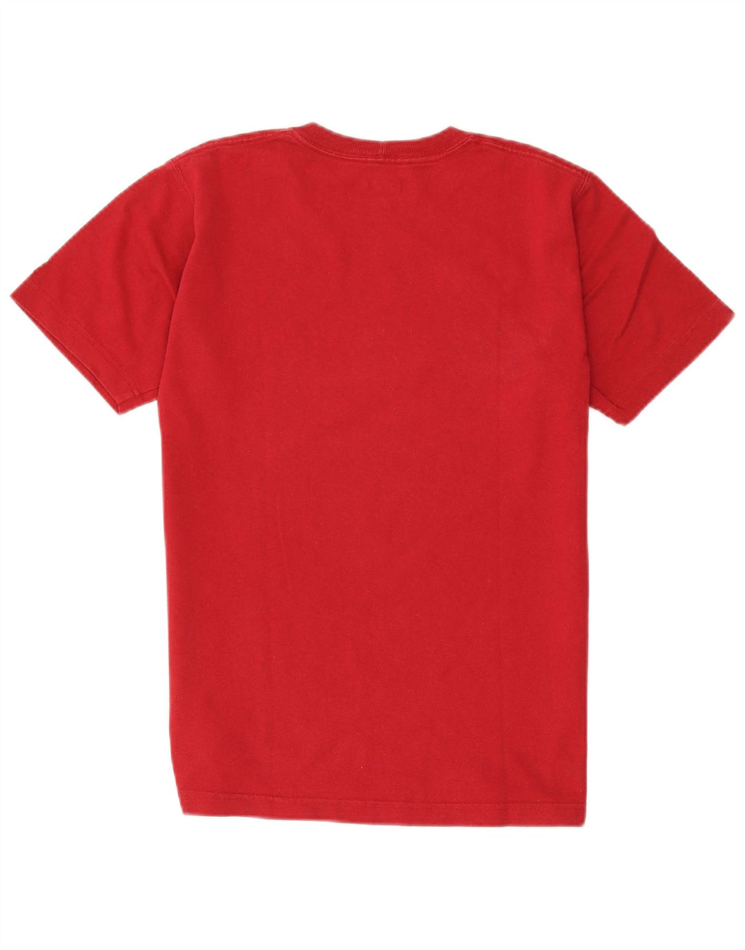 Carhartt Camiseta masculina gráfica top pequeno algodão vermelho